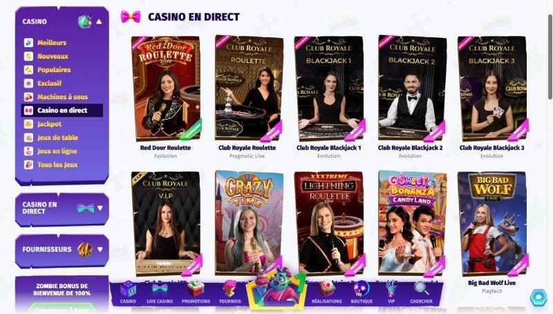 Image: Découvez le Bonus de Bienvenue du Casombie Casino et Profitez de l'Excitement